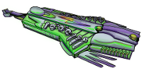 Electric wind instrument as a spaceship